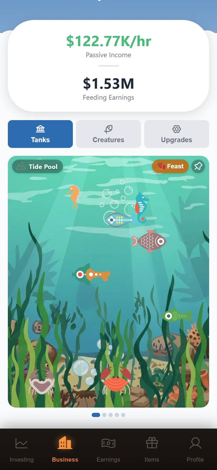 Idle Money Clicker Tycoon screenshot