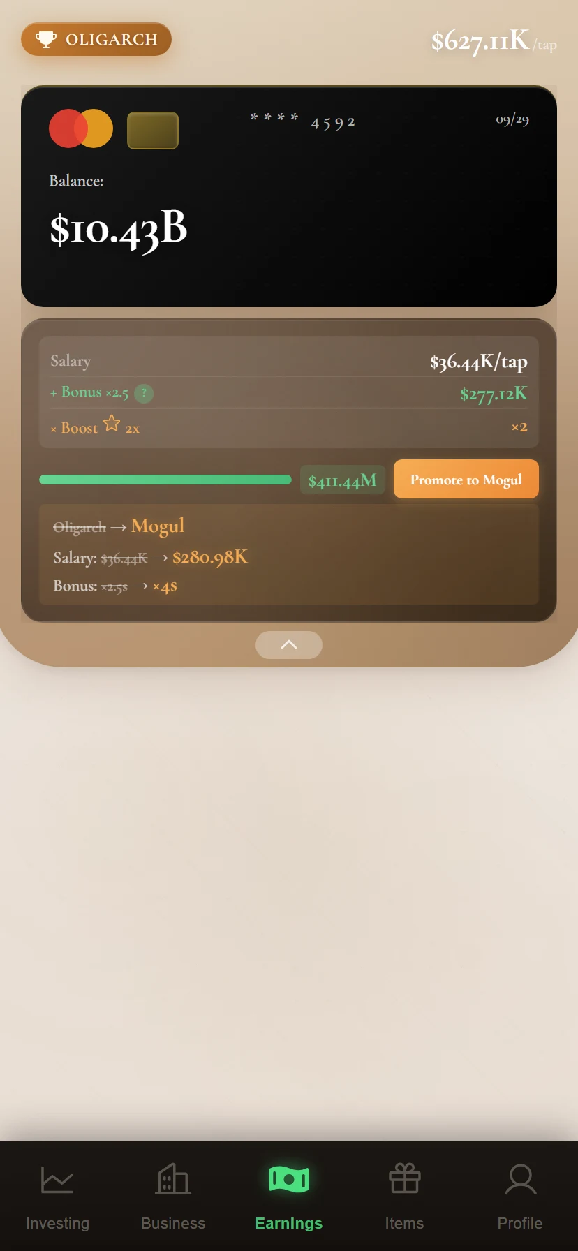 Idle Money Clicker Tycoon screenshot